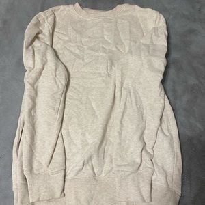 beige crew neck(M)